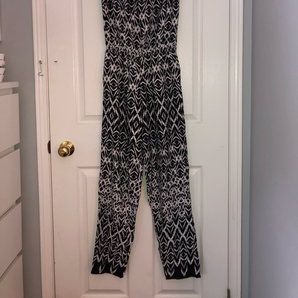 Strapless pattern jumpsuit - Picture 2 of 6